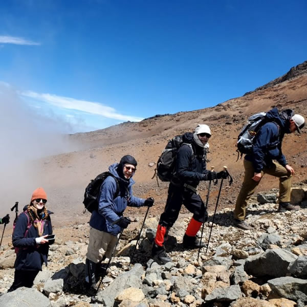 10-day climb Kilimanjaro Crater route